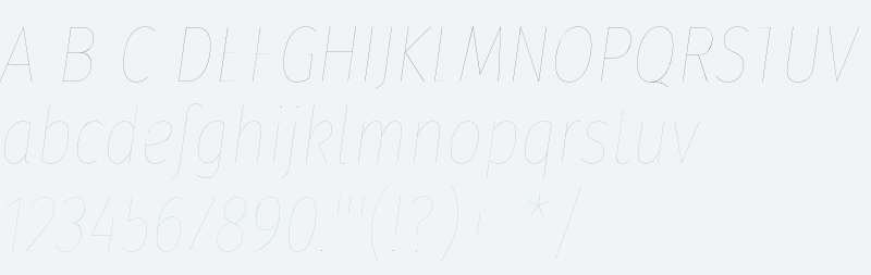 Fira Sans Compressed Two Italic