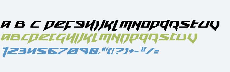 Snubfighter Bold Italic