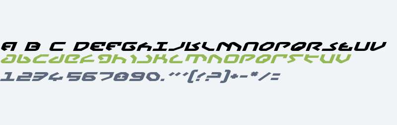 Yahren Expanded Italic V2