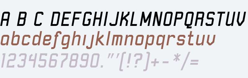 Robust ICG Italic