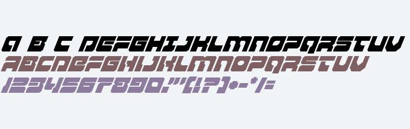 Yamagachi 2050 Super-Italic