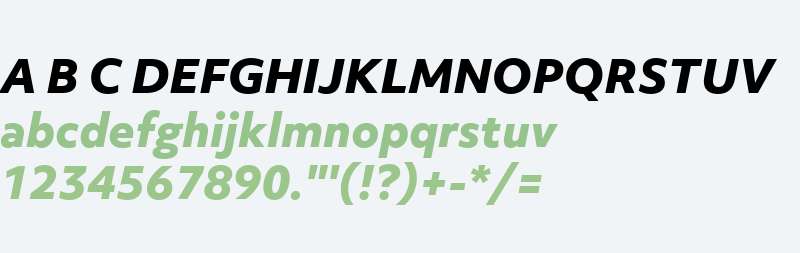 Objektiv Mk3 W03 XBold Italic