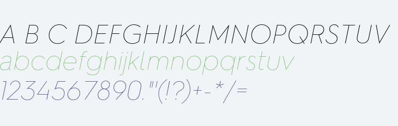 HurmeGeometricSans2 ThinObl