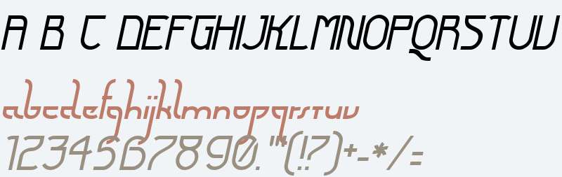 Futurex Arthur Italic