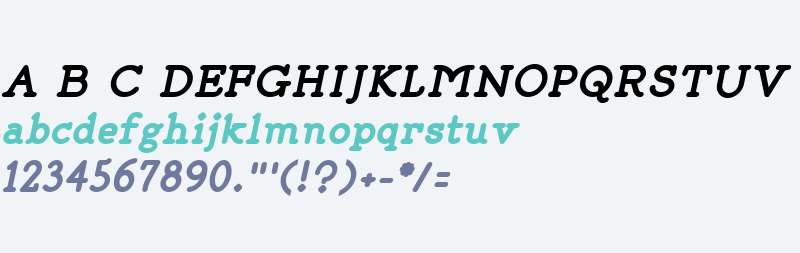 LILIMING W00 Bold Italic