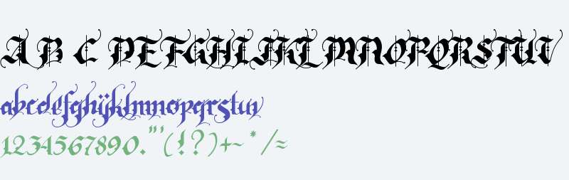 RhapsodyBlackLetter