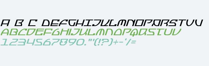 Jumptroops Condensed Italic