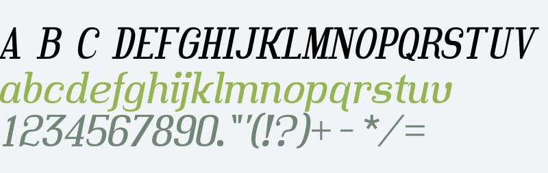 Hindsight Italic