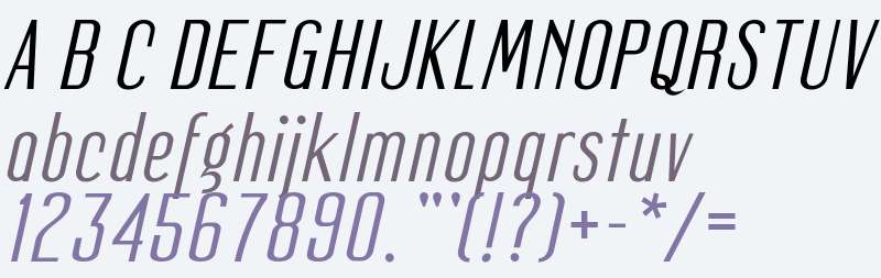 Mager Italic