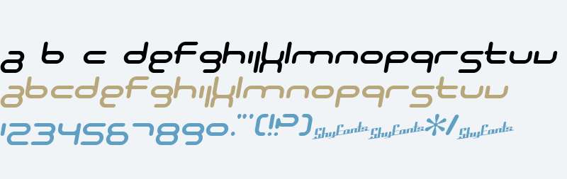 SF Technodelight NS Italic V1 V1