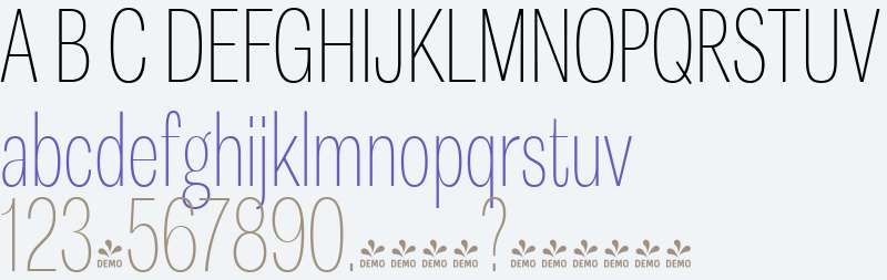 FONTSPRING DEMO - Astrid Grotesk XLt XCn