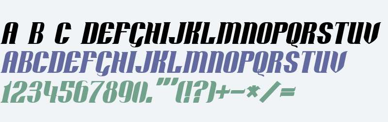 Retro Remembers Italic