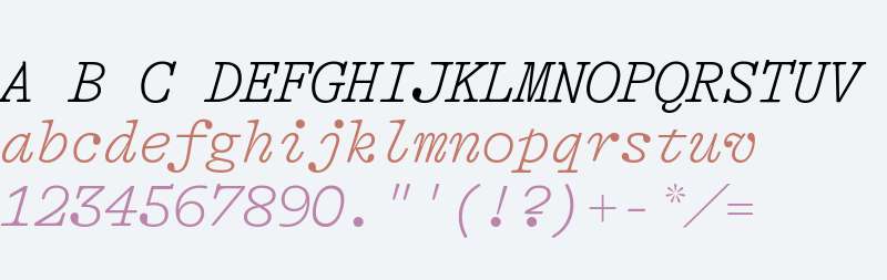 GT Alpina Typewriter Thin Italic