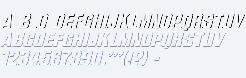 Relief Grotesk Italic