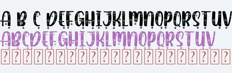 Decorative Font Baimbo