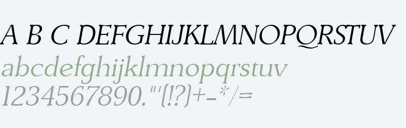 DerringerLH Italic