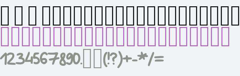 Stories. Font Regular