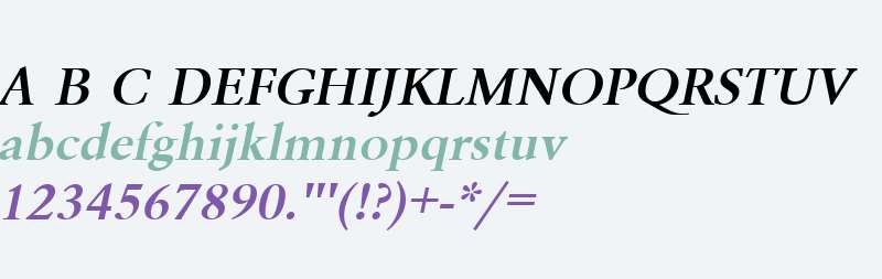 URW Garamond T W01 Demi Wd Obl