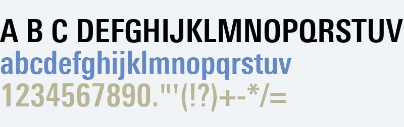 Univers Next W04 Bold Condensed