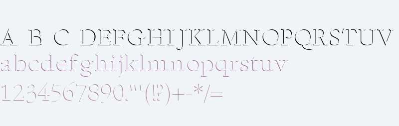 ReliefSerif Regular