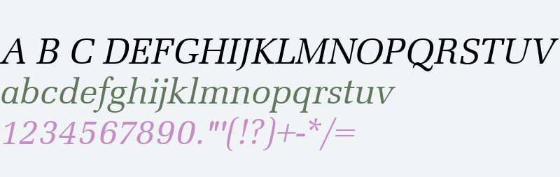 URWLatinoT Italic V2