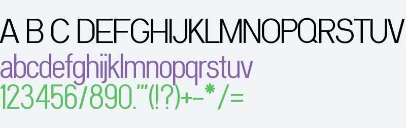 Kernl Grotesk Condensed