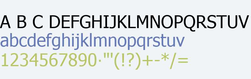 Ilik Small Font10