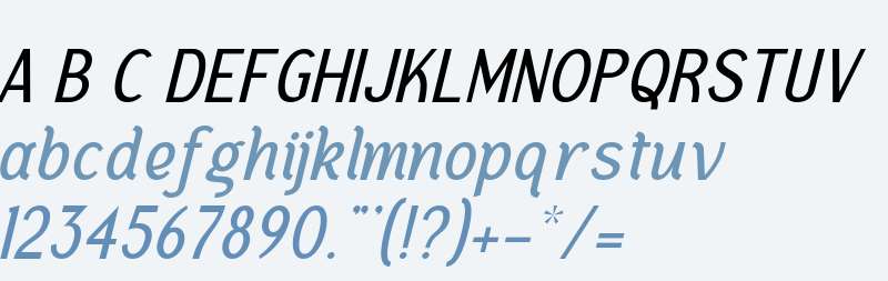 Belfika Namor Italic