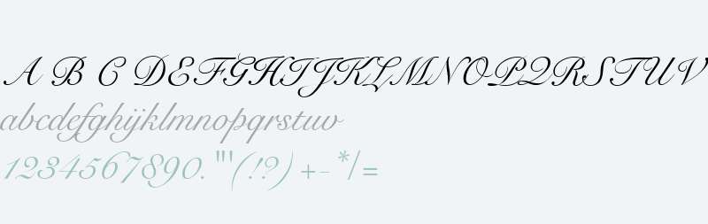 Snell Roundhand Script V2