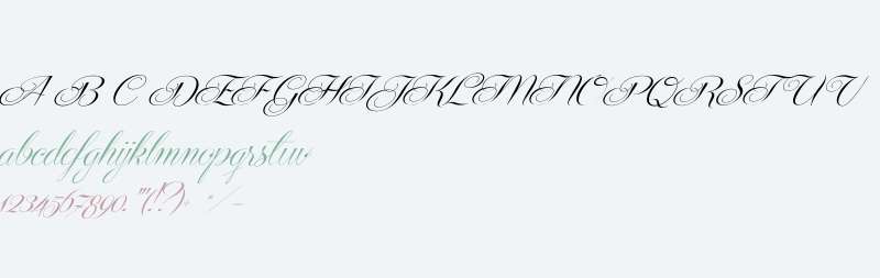 Centeria Script W03 Md Sld