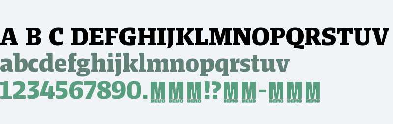 Harrison Serif Pro DEMO Black