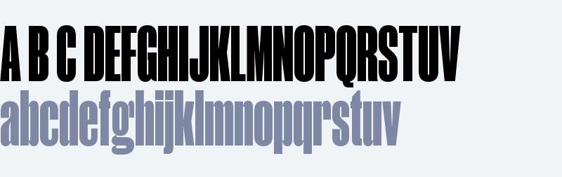 Test Manuka Condensed Black