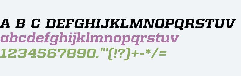 Kairos W01 Extended Bold It