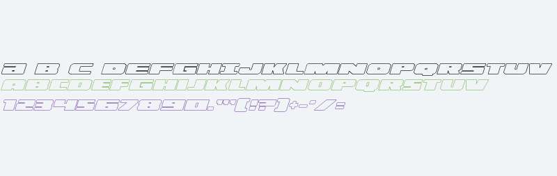 Illumino Outline Italic