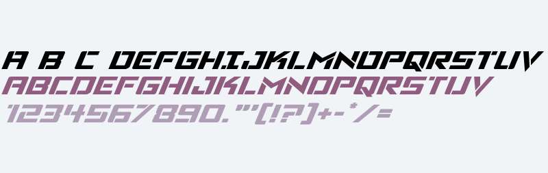 Viking Squad Expanded Italic