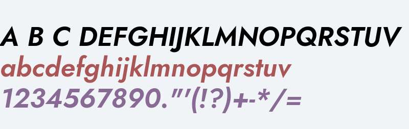 Jost SemiBold Italic