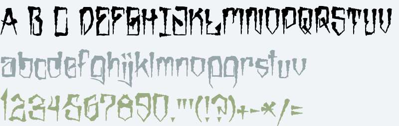 MarkerNo3HUN Rough I - Bold