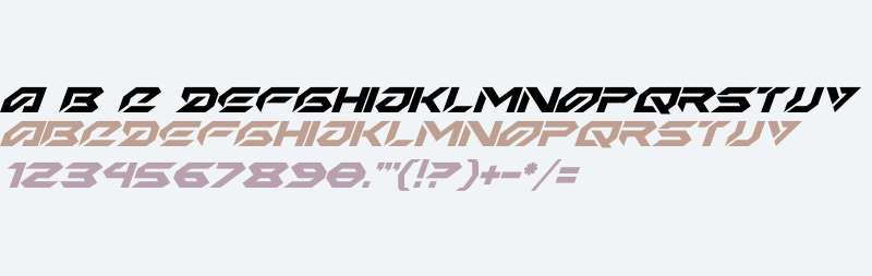 Iron Shark Italic