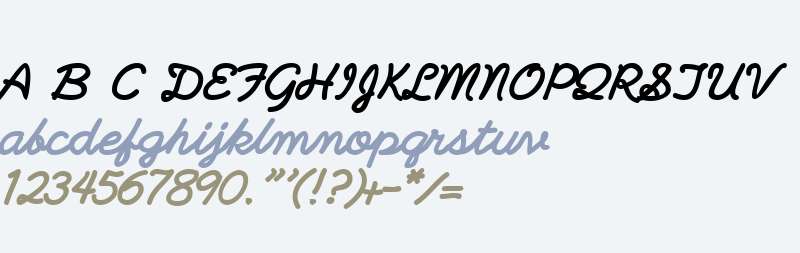 PlainPensleXBold Italic