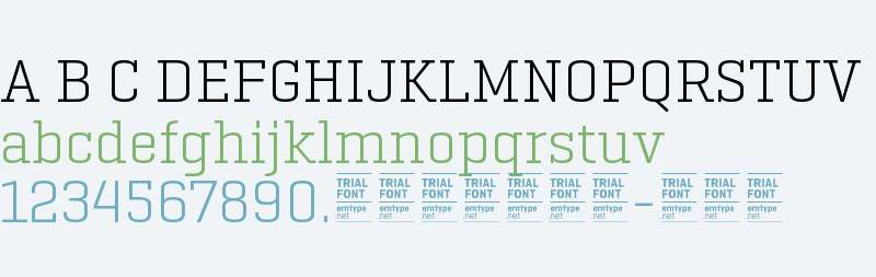 Geogrotesque Slab TRIAL Lt