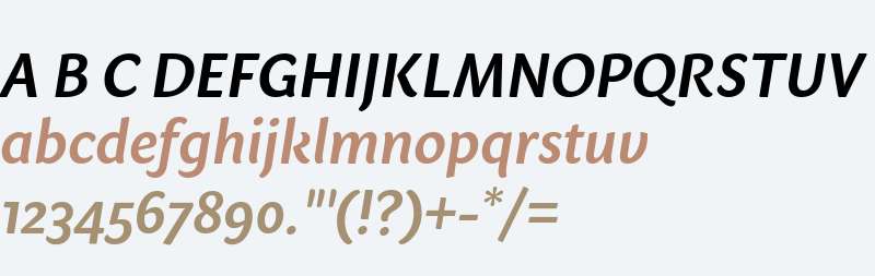 Sharik Sans SemiBold Italic