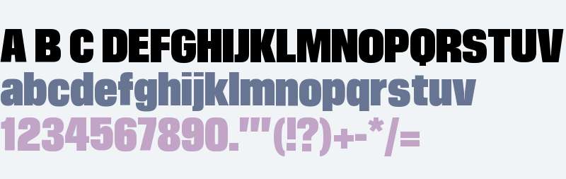 Correct Trial Condensed Black