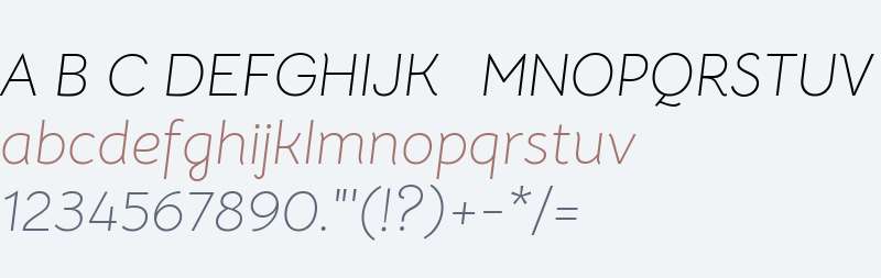 Bellota Text Extralight