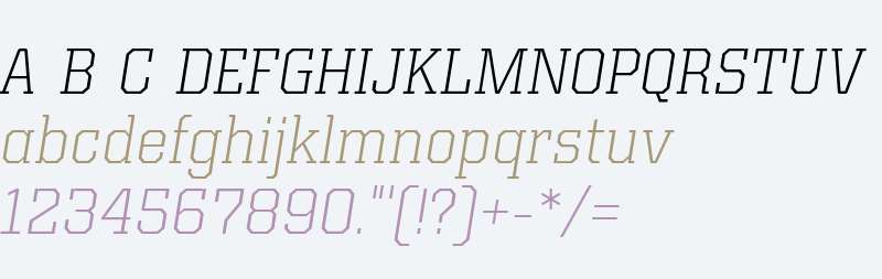 Kairos W01 Light Italic