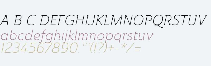 Ainslie W01 Norm Light Italic V2