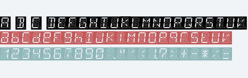 14 Segment LED