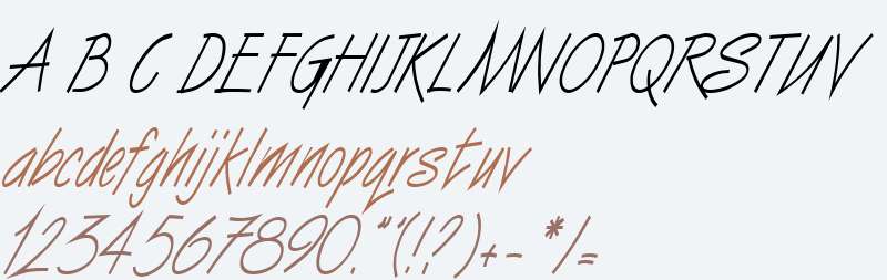 Vizier Condensed Italic