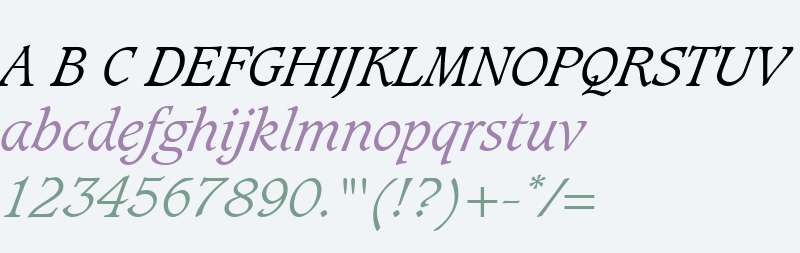 Grammateus Light SSi Light Italic