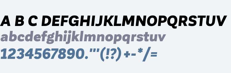 CorporativeSans-BlackItalic