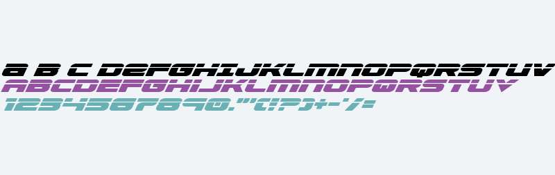 Speed Phreak Italic